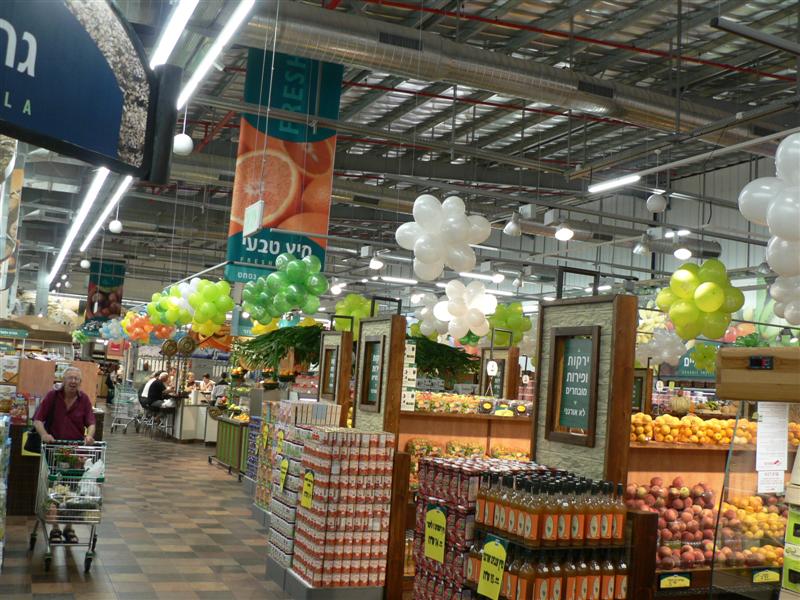 עיצוב בלונים לקניונים ומרכזי קניות